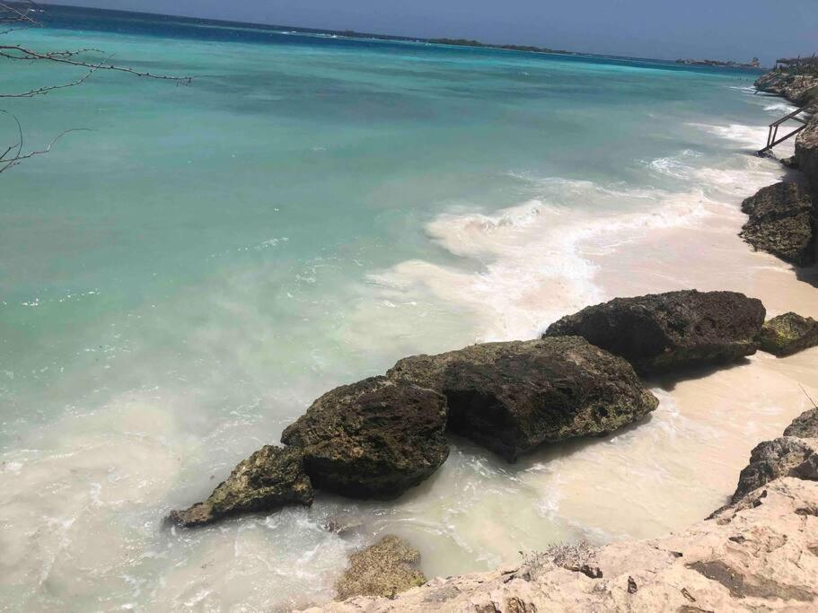 Cozy 1-Bedroom Apartment Minutes Away Drive To Mangel Halto Beach Savaneta المظهر الخارجي الصورة